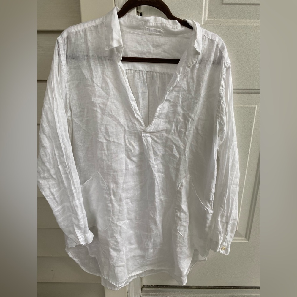 CP shades linen blouse